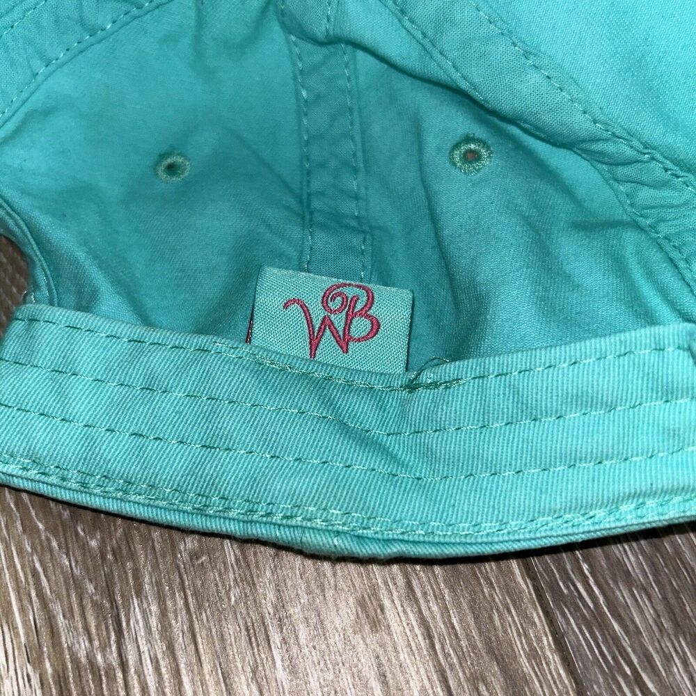Anchor Coast Beach Lifestyle Hat Blue Turquoise Strapback Baseball Cap OSFM - Picture 9 of 10